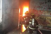 Primera Compañía en ejercicio para incendio estructural